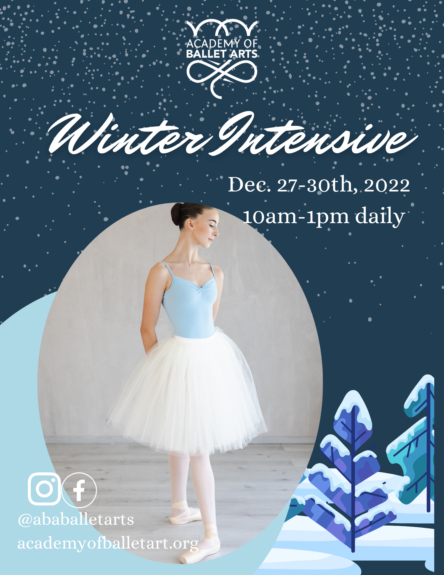 Winter Intensive 2022 Academy of Ballet Arts