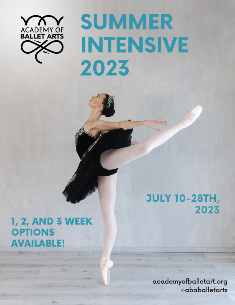 Summer Intensives Academy of Ballet Arts